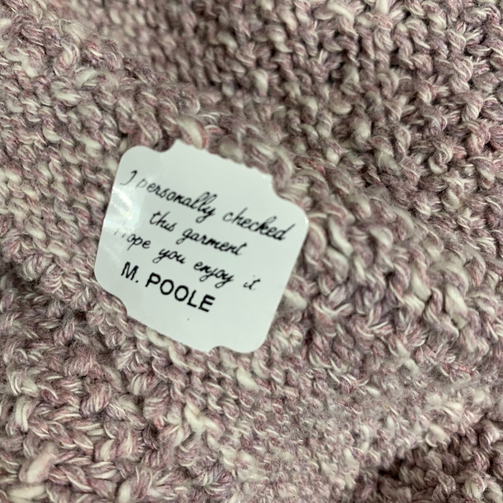 VTG Charlevoix the Beautiful Sweater Womens XL Pink Short Sleeve Textured New - Picture 9 of 12